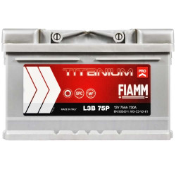 Автомобільний акумулятор FIAMM Titanium Pro 75Аh 730А R+ (LB3)
