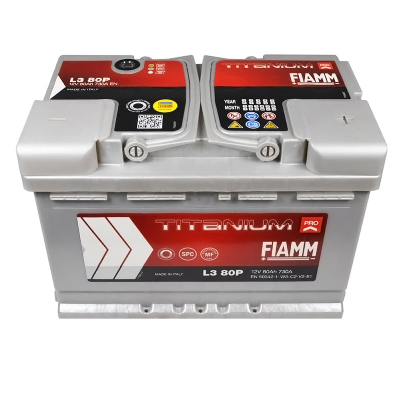 FIAMM Titanium Pro (L3) 80Аh 730А R+