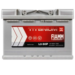 FIAMM Titanium Pro (L3) 80Аh 730А R+
