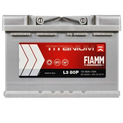 FIAMM Titanium Pro (L3) 80Аh 730А R+
