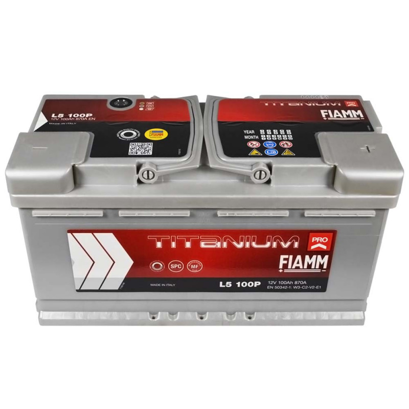 FIAMM Titanium Pro (L5) 100Аh 870А R+