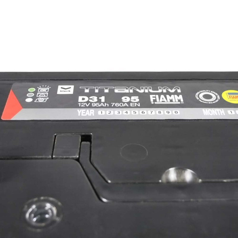 FIAMM Titanium Black Asia 95Аh 760А R+ (D31)