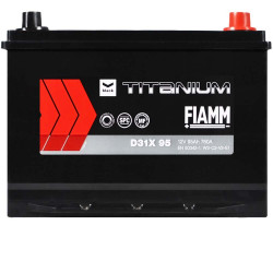 FIAMM Titanium Black Asia 95Аh 760А R+ (D31)