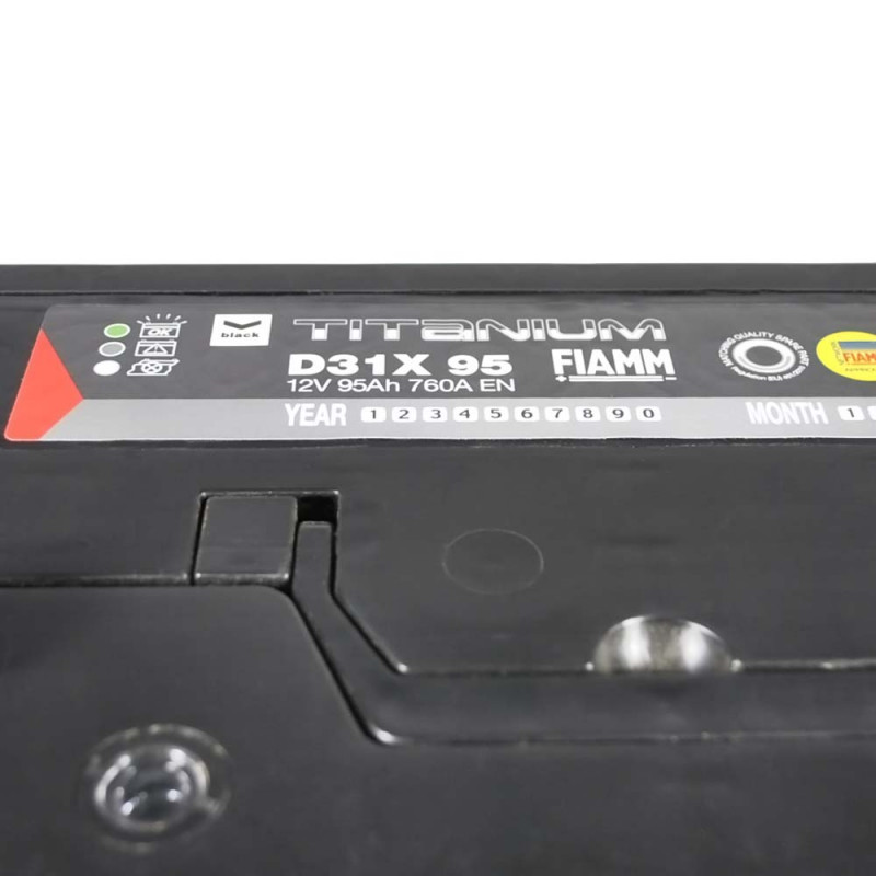 FIAMM Titanium Black Asia 95Аh 760А L+ (D31)