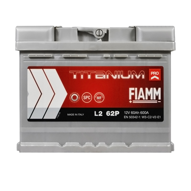 FIAMM Titanium Pro (LB2) 60Аh 600А R+ (h=175)
