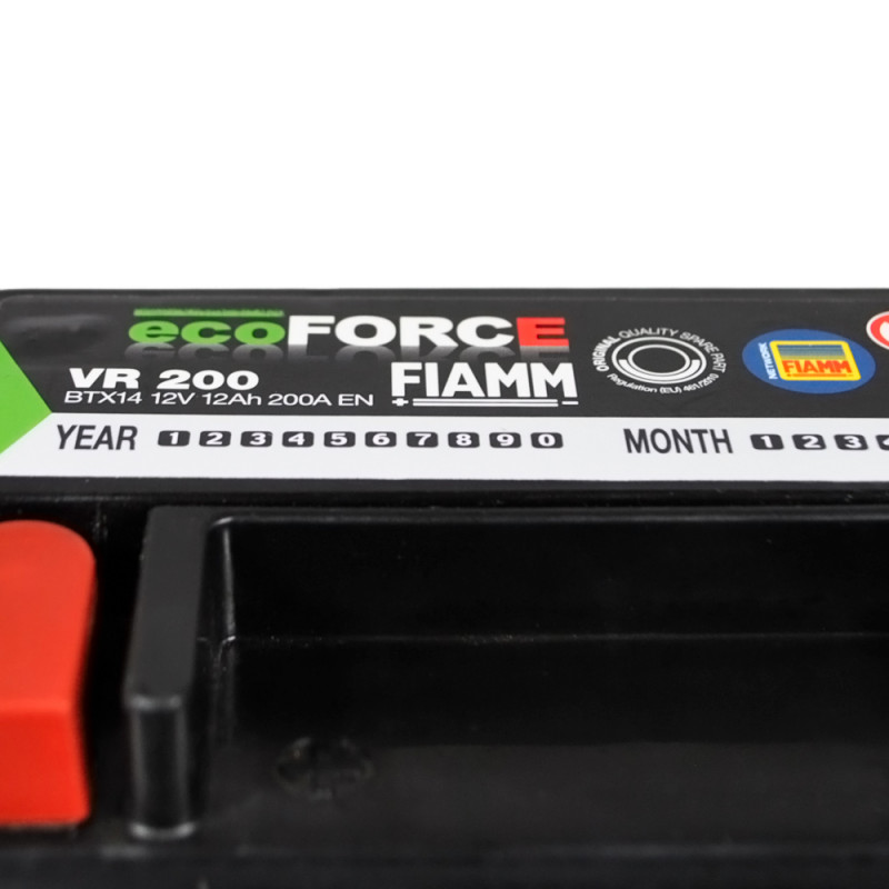 FIAMM Ecoforce AGM (VR200) 12Аh 200А L+