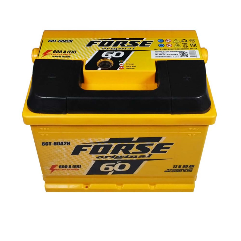 FORSE (L2) 60Ah 600A R+