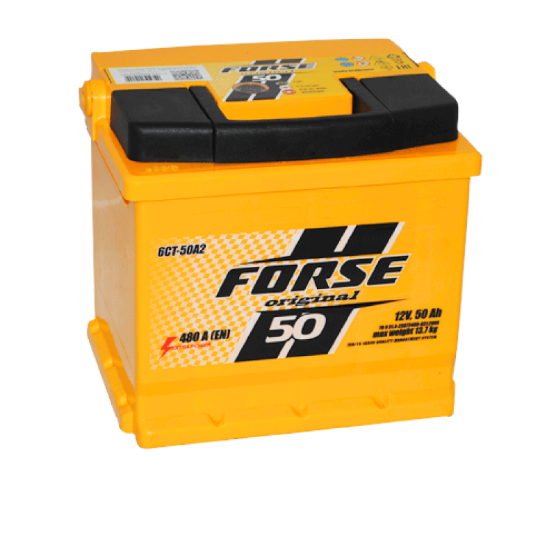FORSE (L1) 50Аh 480А L+