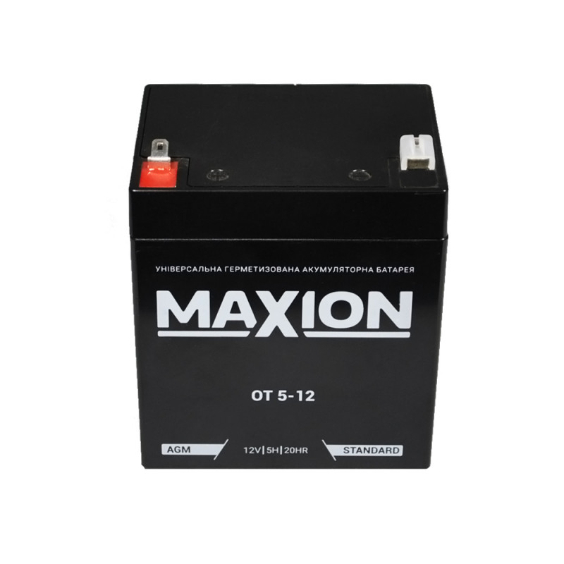 АКБ OT MAXION 12-5 (12V,5Ah) 10шт/ящ