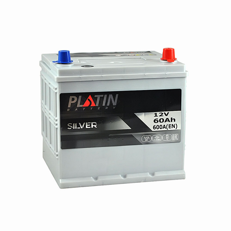 PLATIN Silver Asia SMF (D23) 60Ah 600A R+ н.к.