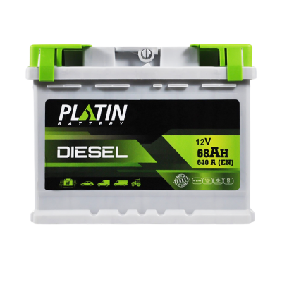 PLATIN Silver Diesel MF (L2) 68Ah 640A R+