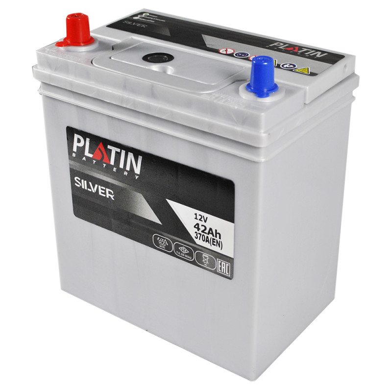 PLATIN Silver Asia SMF (NS40) 42Ah 370A L+ т.к.