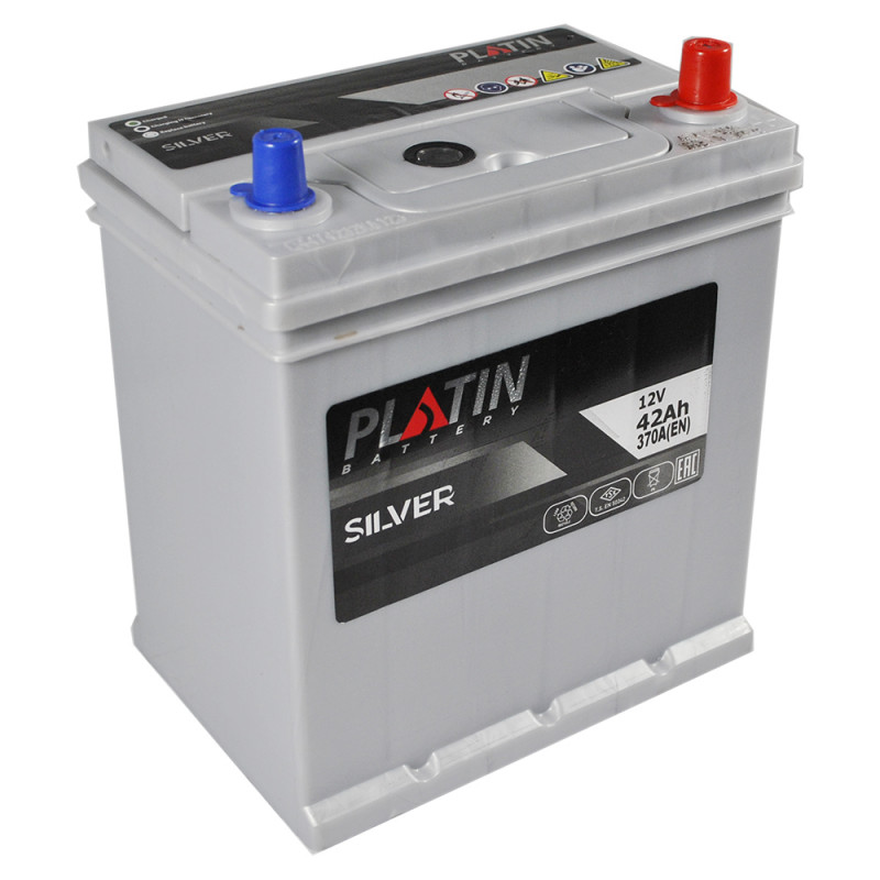 PLATIN Silver Asia SMF (NS40) 42Ah 370A R+ т.к.