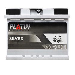 PLATIN Silver MF (L2) 60Ah 600A R+