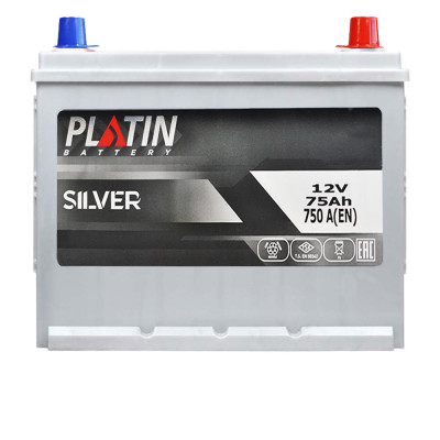 PLATIN Silver Asia SMF (N50) 75Ah 750A R+ н.к.