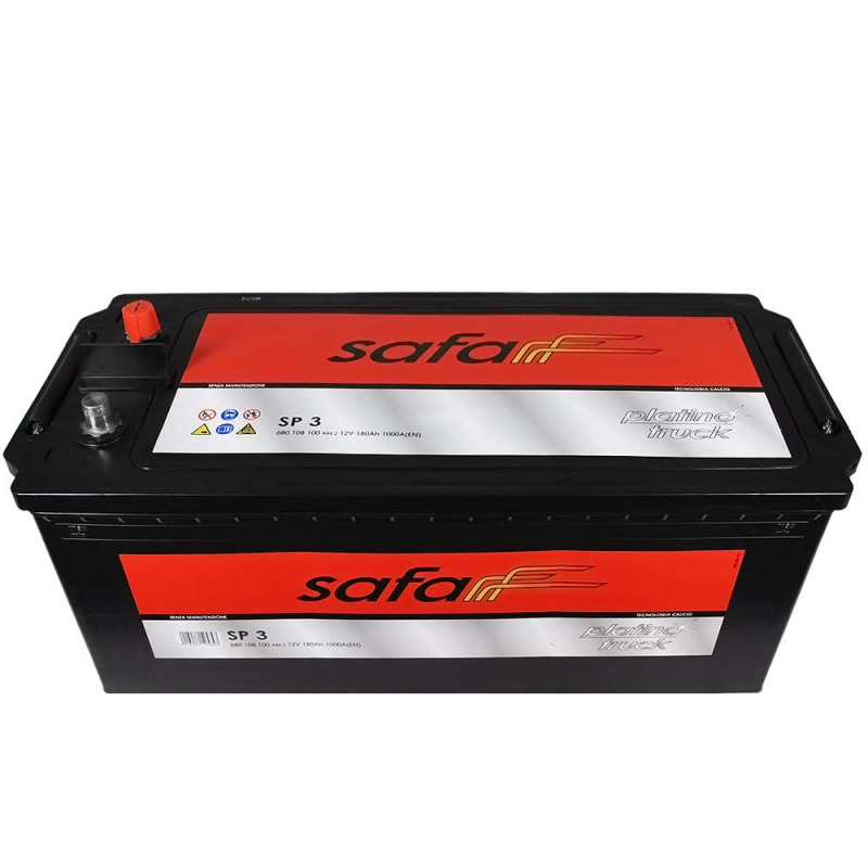 SAFA Platino Truck 180Ah 1000A L+ (680 108 100) (D5B)