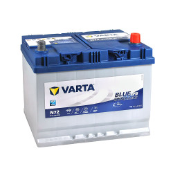 Автомобільний акумулятор VARTA Blue Dynamic EFB Asia (N72) 72Ah 760A R+ (D26 н .к.)