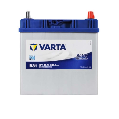 VARTA Blue Dynamic Asia (B31) 45Ah 330A R+ (B24 т.к.)