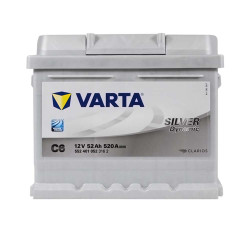 VARTA Silver Dynamic (C6) 52Ah 520А R+ (LB1) (h=175)