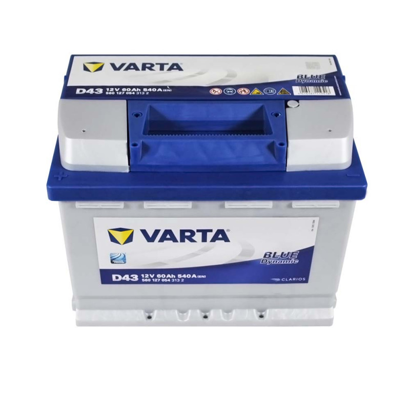 VARTA Blue Dynamic (D43) 60Ah 540A L+ (L2X)