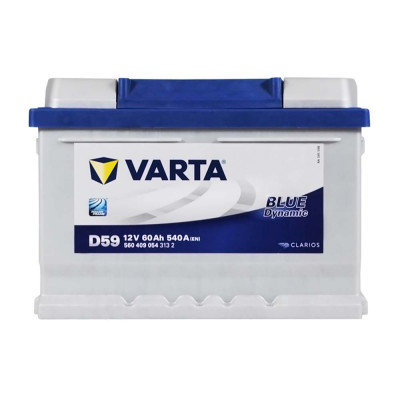 VARTA Blue Dynamic (D59) 60Ah 540A R+ (LB2) (h=175)
