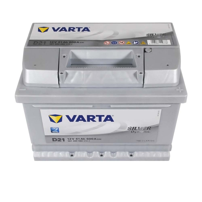VARTA Silver Dynamic (D21) 61Ah 600A R+ (LB2) (h=175)
