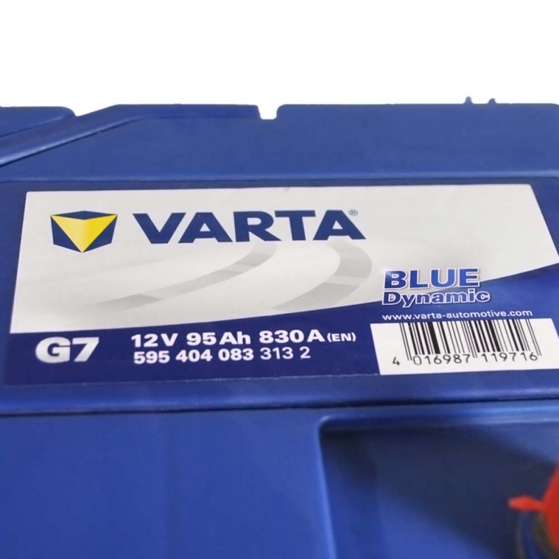 VARTA Blue Dynamic Asia (G7) 95Ah 830A R+ (D31)