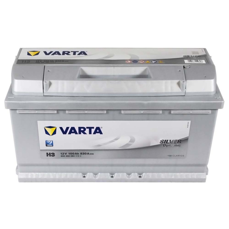 VARTA Silver Dynamic (H3) 100Ah 830A R+ (L5)