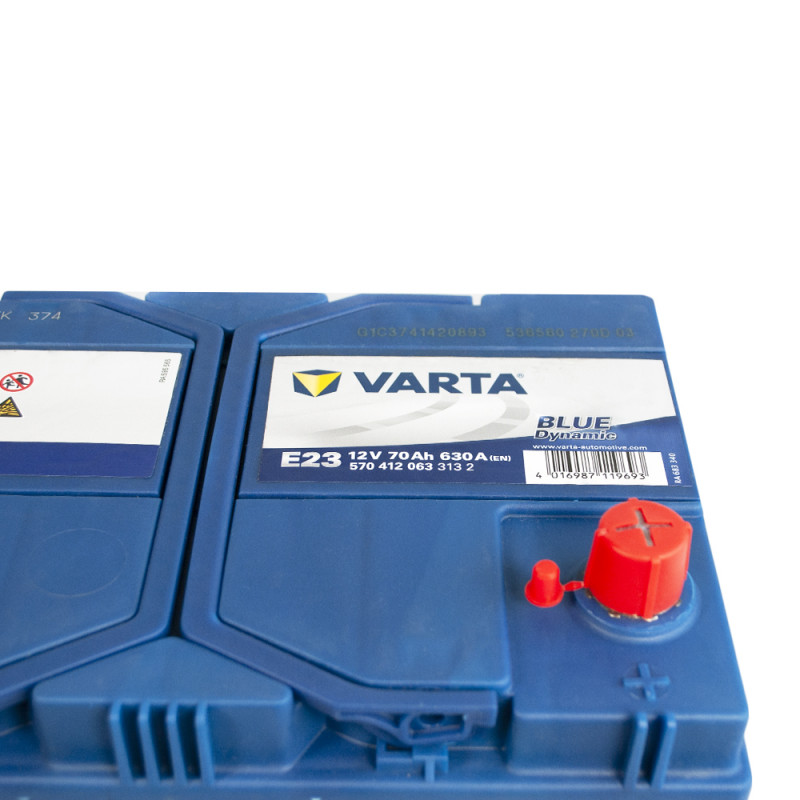 VARTA Blue Dynamic Asia (E23) 70Ah 630A R+ (D26)