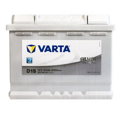 VARTA Silver Dynamic (D15) 63Ah 610A R+ (L2)