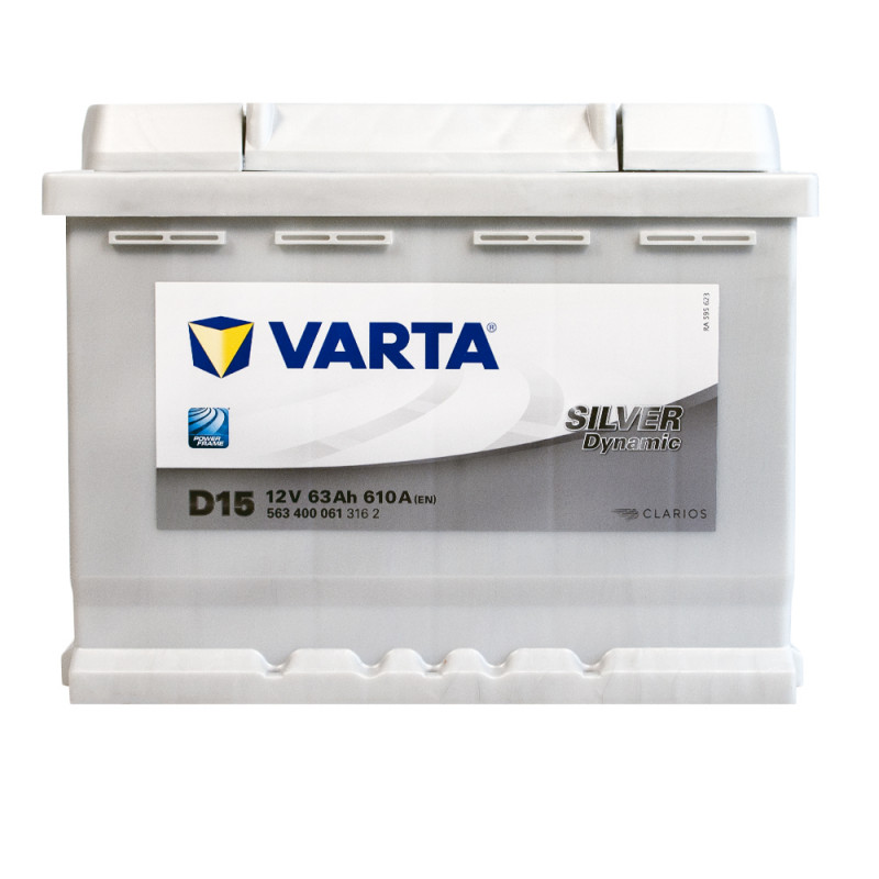 VARTA Silver Dynamic (D15) 63Ah 610A R+ (L2)