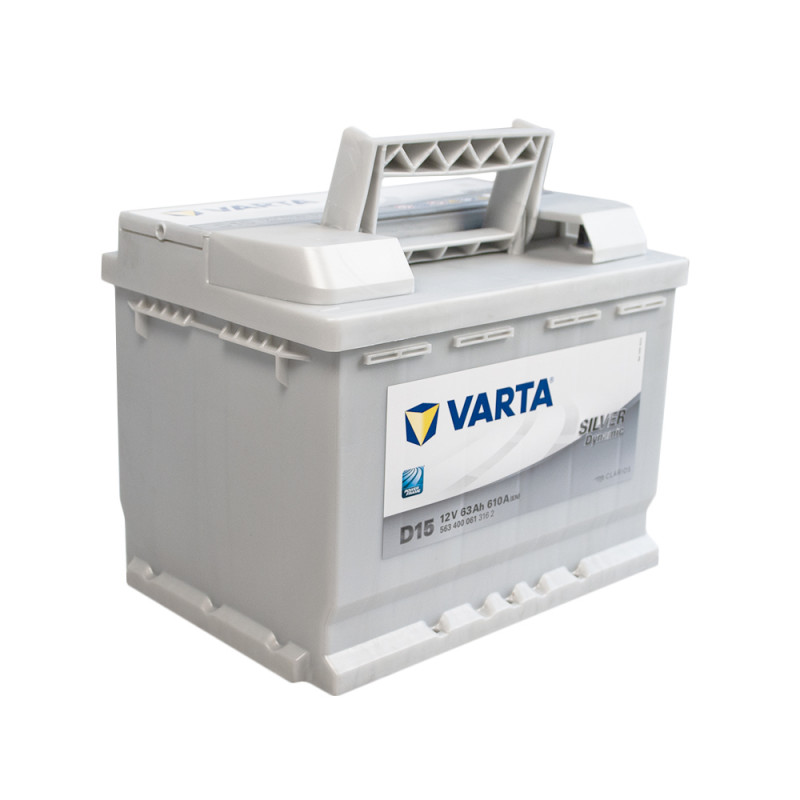 VARTA Silver Dynamic (D15) 63Ah 610A R+ (L2)