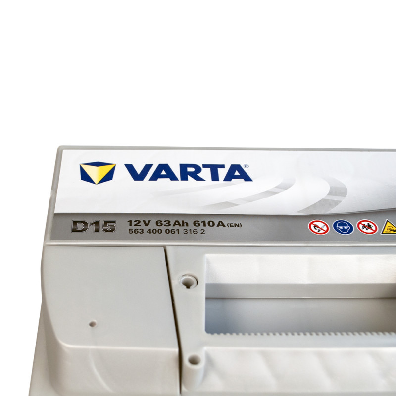 VARTA Silver Dynamic (D15) 63Ah 610A R+ (L2)